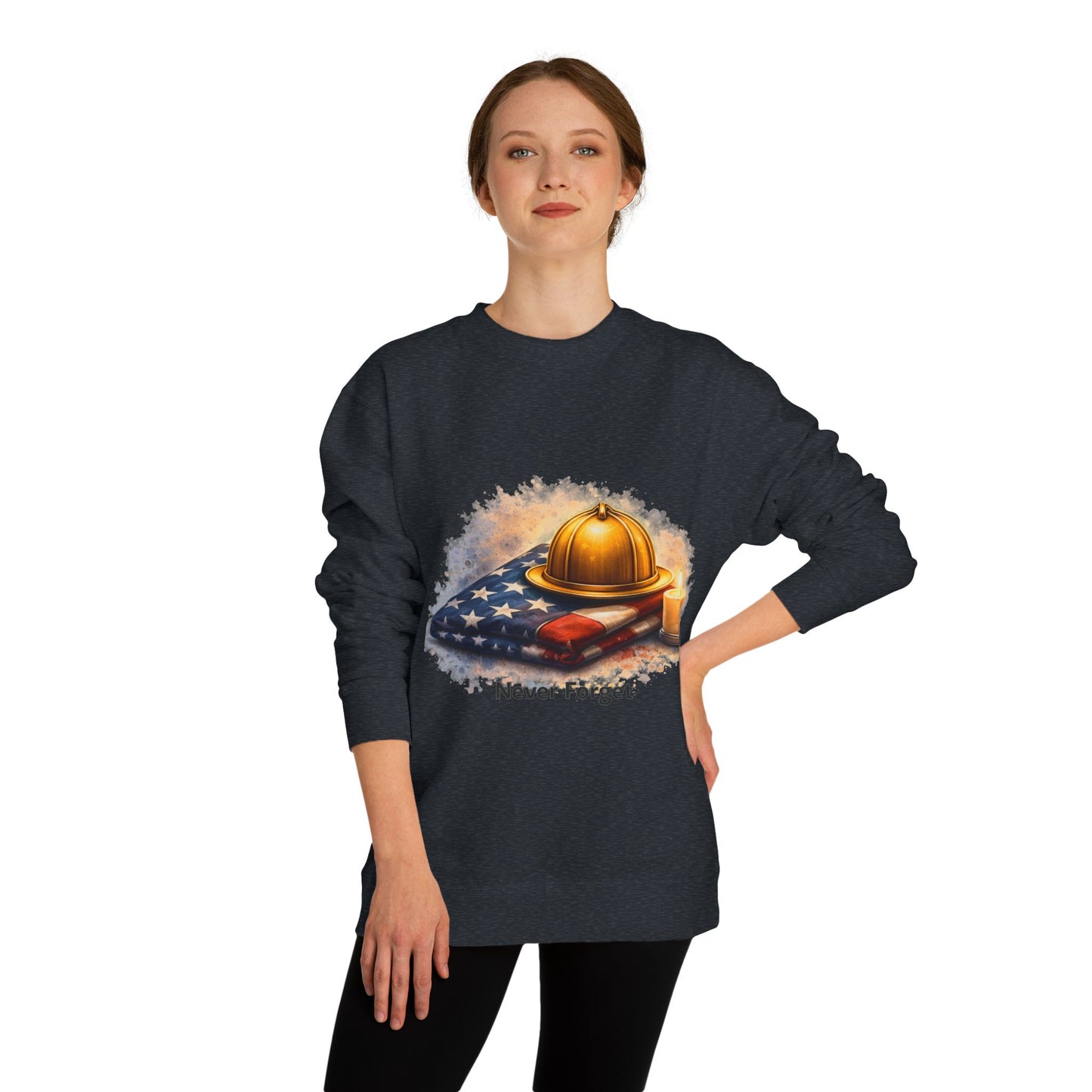 Never Forget Firefighter Tribute Sweatshirt