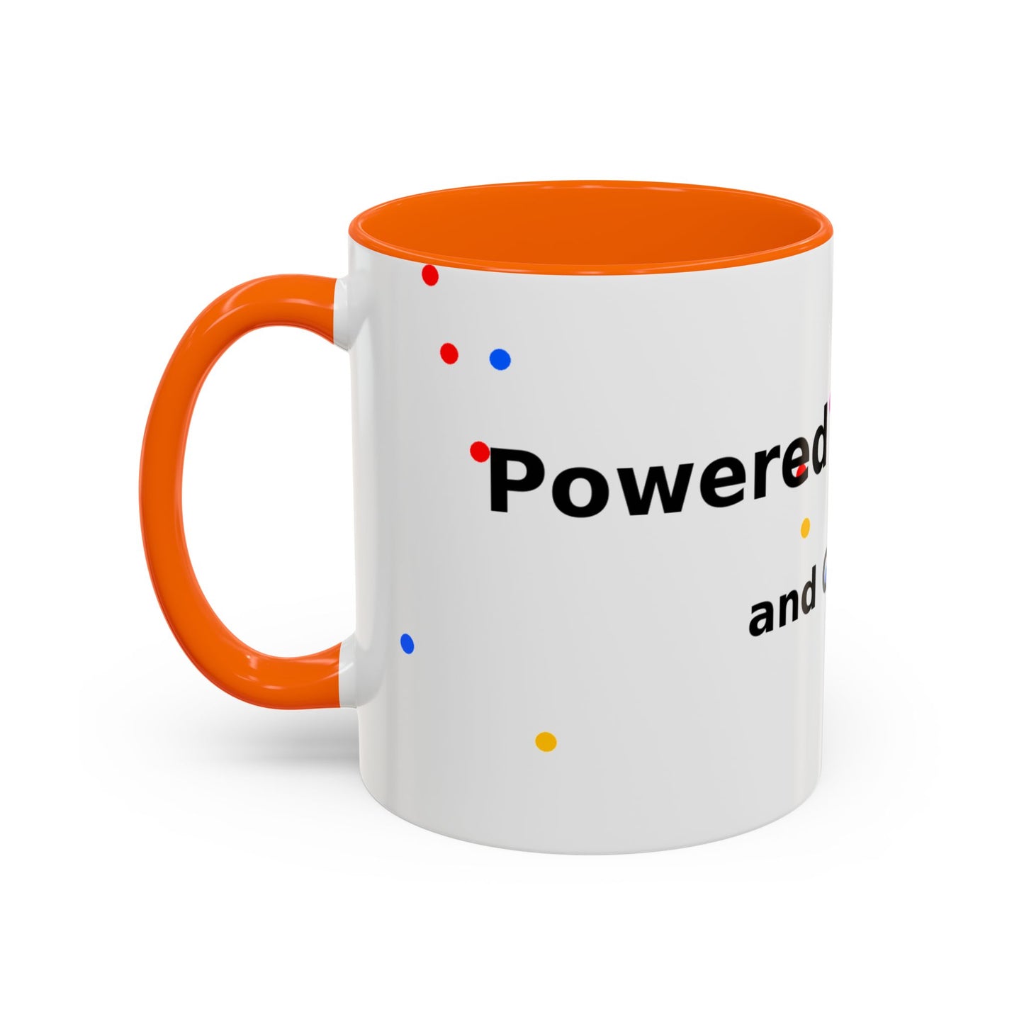ADHD and Coffee Accent Mug — Funny Neurodivergent Travel Coffee Cup