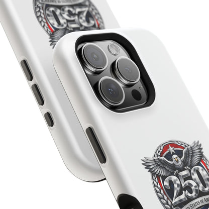 iPhone Magnetic Impact Case — 250th Anniversary Eagle Badge Design