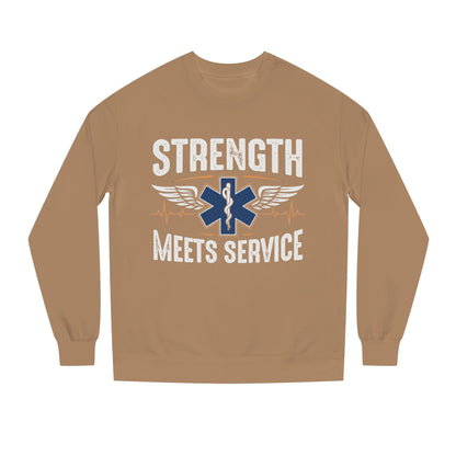 EMT Strength Meets Service Sweatshirt