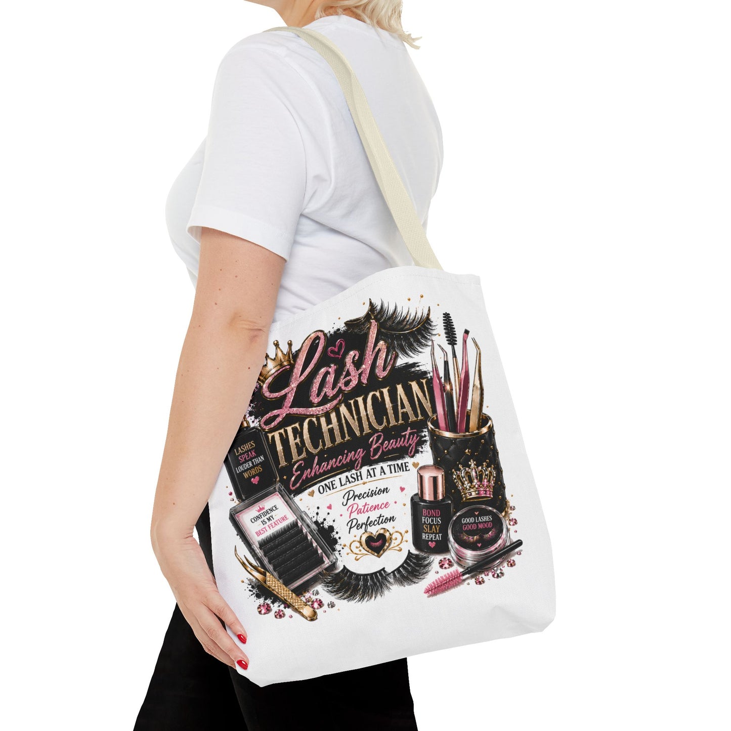 Lash Technician Tote Bag – Beauty Tools Makeup Artist Gift