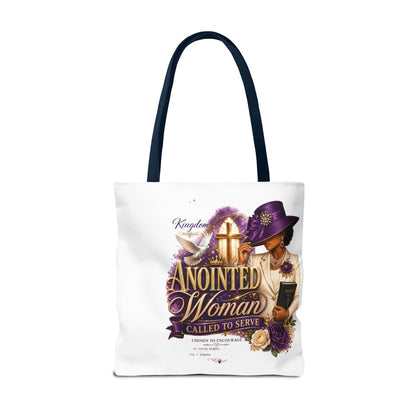 Anointed Woman Tote Bag – 'Called to Serve' Faithful Church Purse