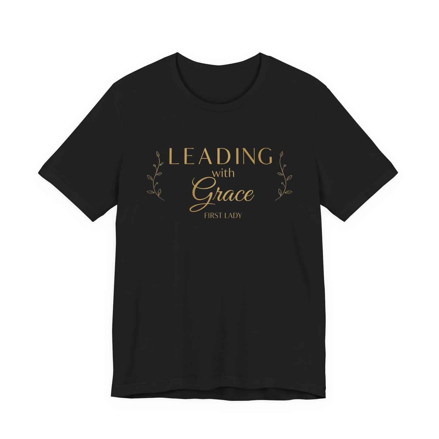 Leading With Grace Tee — Inspirational Christian Faith T‑Shirt