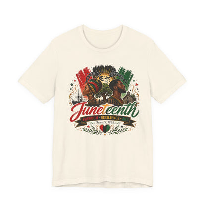 Juneteenth Celebration Tee — Freedom Resilience Juneteenth Graphic Shirt