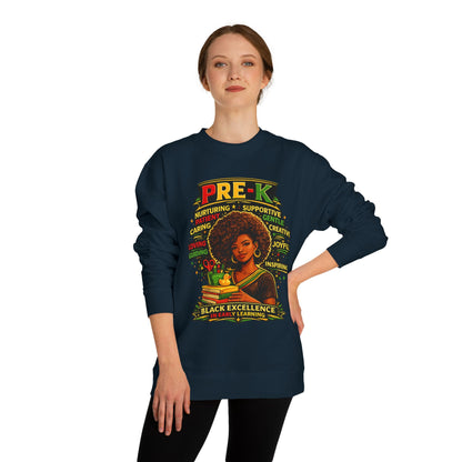 PRE-K Black Excellence Sweatshirt — Nurturing Early Learning Crewneck