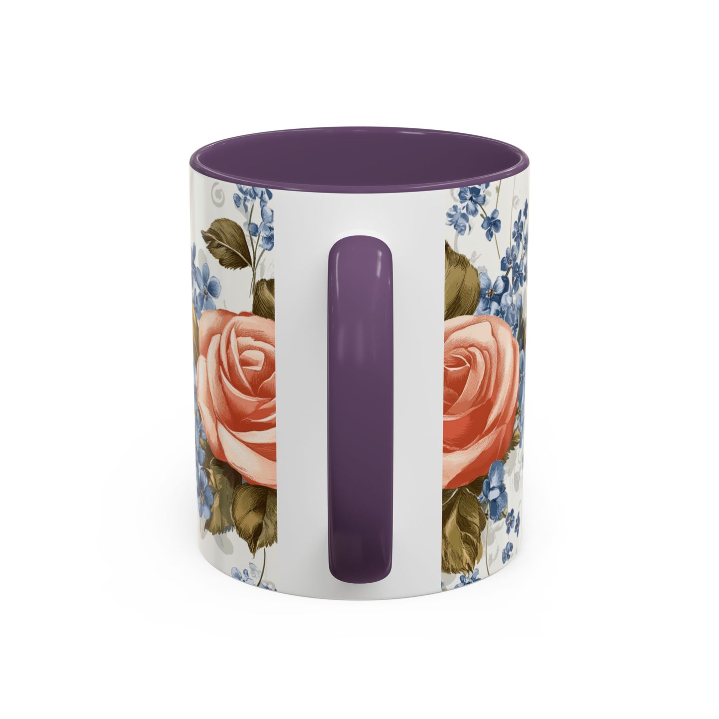 Mother's Day Butterfly Coffee Mug - 'Happy Mother's Day' Floral Accent Mug