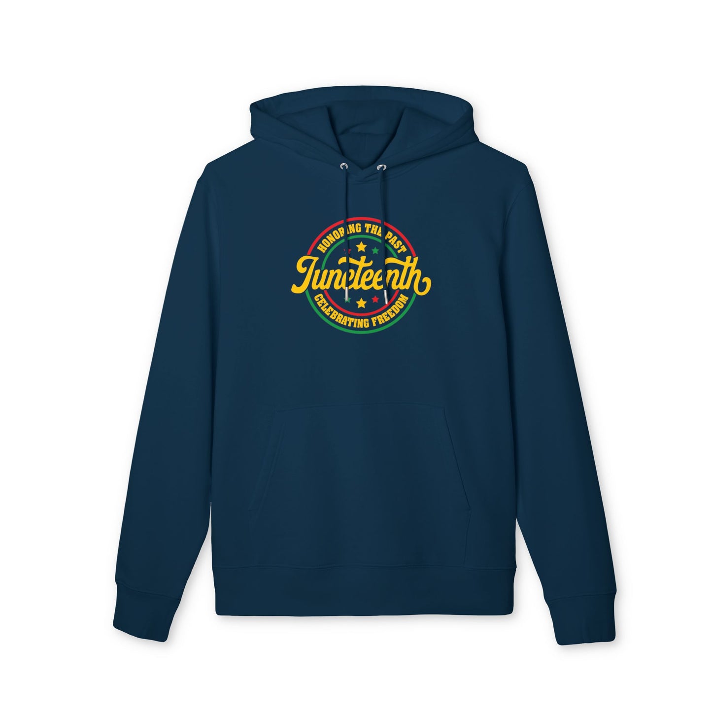 Juneteenth Hoodie — Celebrating Freedom Retro Badge Sweatshirt