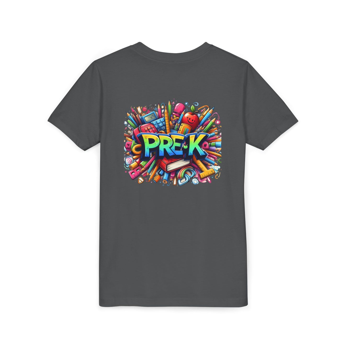 PRE-K Kids Tee — Colorful Back-to-School Pre-K Shirt for Preschoolers