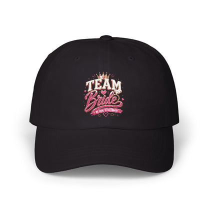Dad Cap – "Team Bride" Embroidered Bachelorette Party Hat