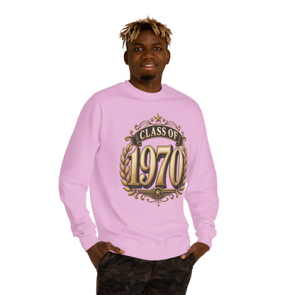 Class of 1970 Crewneck Sweatshirt — Vintage Alumni Reunion Gift