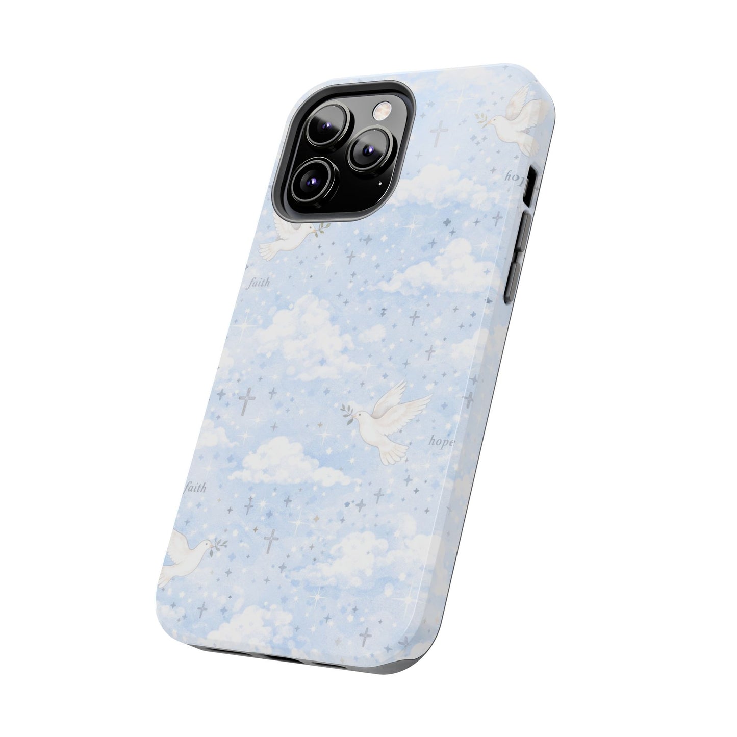 Hope Faith Phone Case | Christian floral iPhone Case
