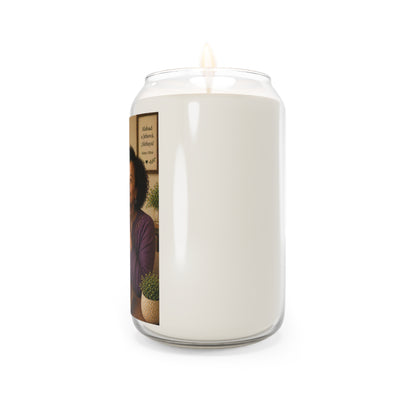 Scented Soy Candle — “Let Everything That Has Breath Praise the Lord” Inspirational Jar (13.75 oz)