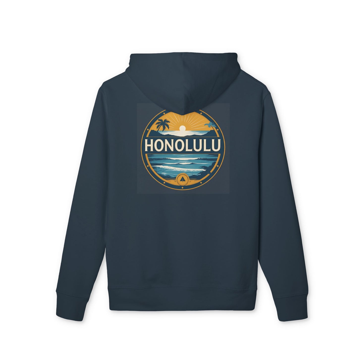 Honolulu Vintage Surf Hoodie — Island Sunset Pullover
