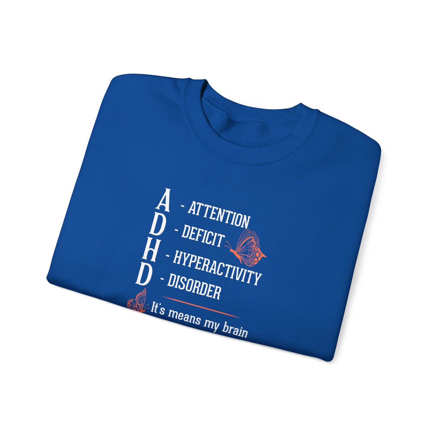 ADHD Awareness Crewneck Sweatshirt