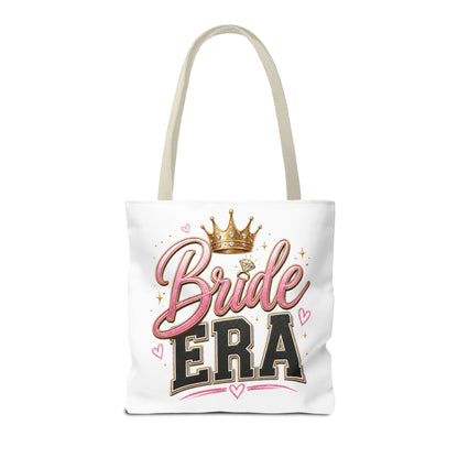 Bride Era Tote Bag — Bachelorette Bride Crown Tote for Bridal Shower & Wedding Weekend