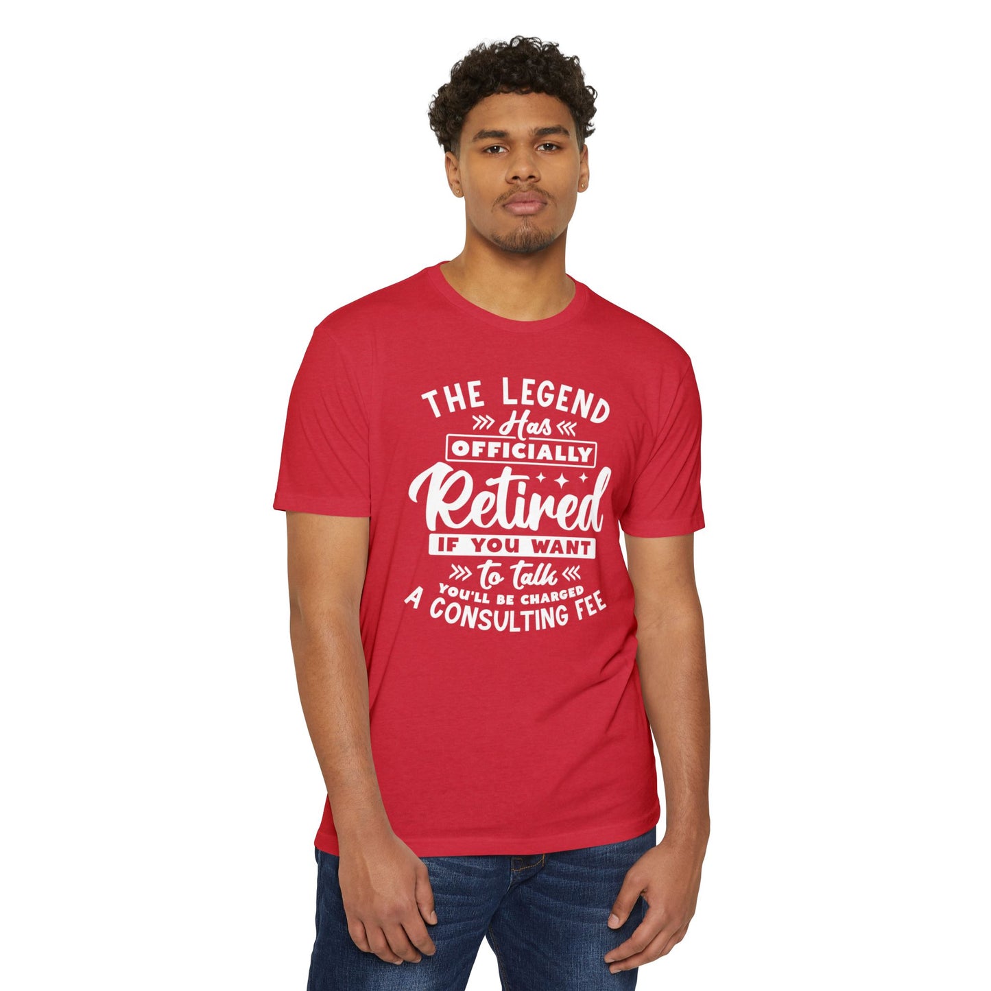 Retired Legend T-Shirt — "The Legend Has Officially Retired" Funny Retirement Tee