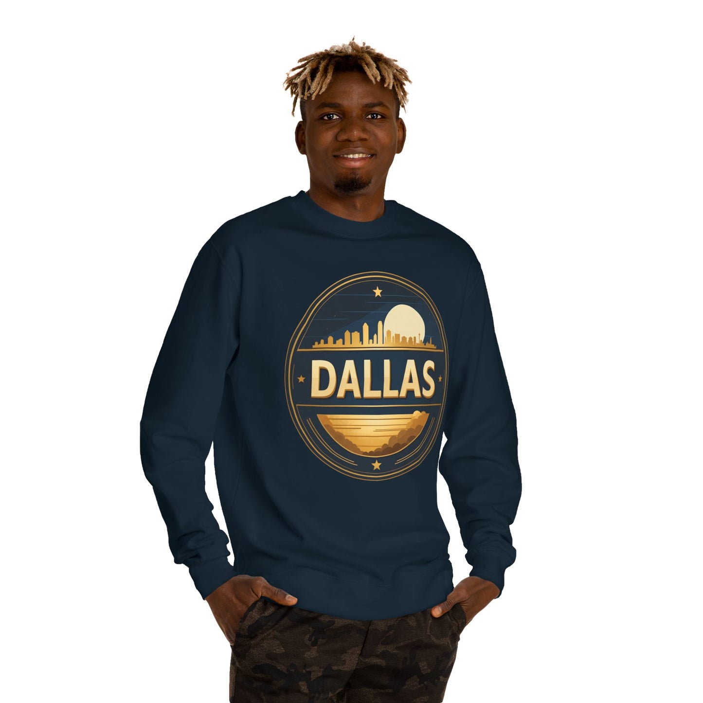 Dallas Retro Skyline Sweatshirt