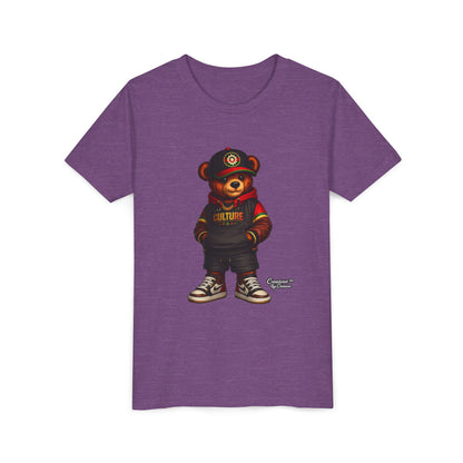 Youth Tee — Urban Bear "Culture" Graphic