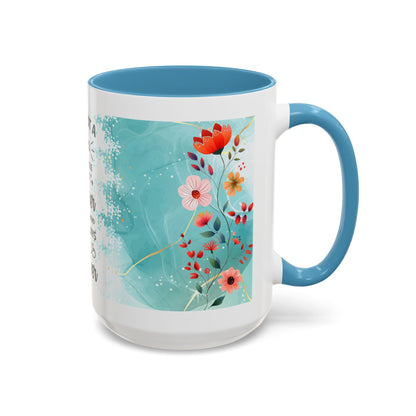 Mother Coffee Mug — “Not Just a Word but a Whole World” Floral Gift (11/15oz)