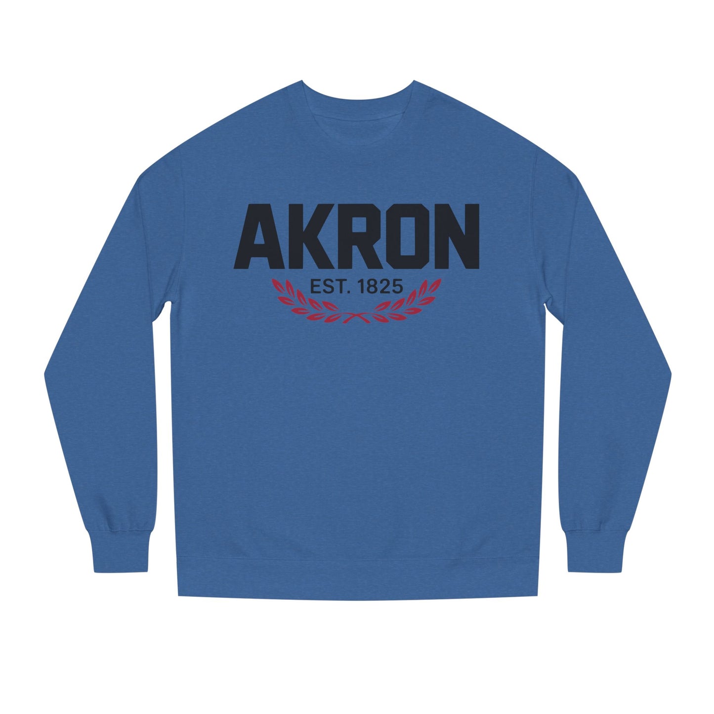 Akron Est. 1825 Crewneck Sweatshirt — Vintage City Pride Pullover