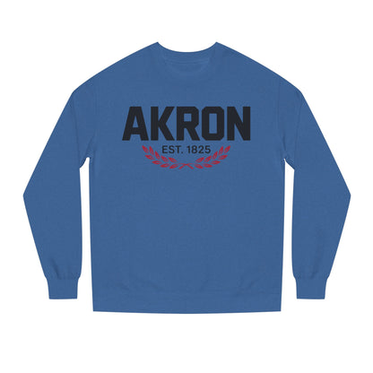 Akron Est. 1825 Crewneck Sweatshirt — Vintage City Pride Pullover