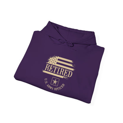 Retired U.S. Army Officer Hoodie