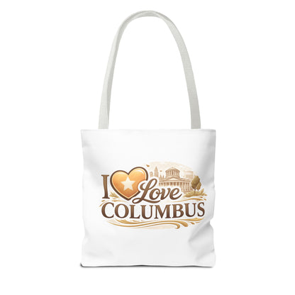 Columbus City Tote Bag — I Love Columbus Souvenir Tote