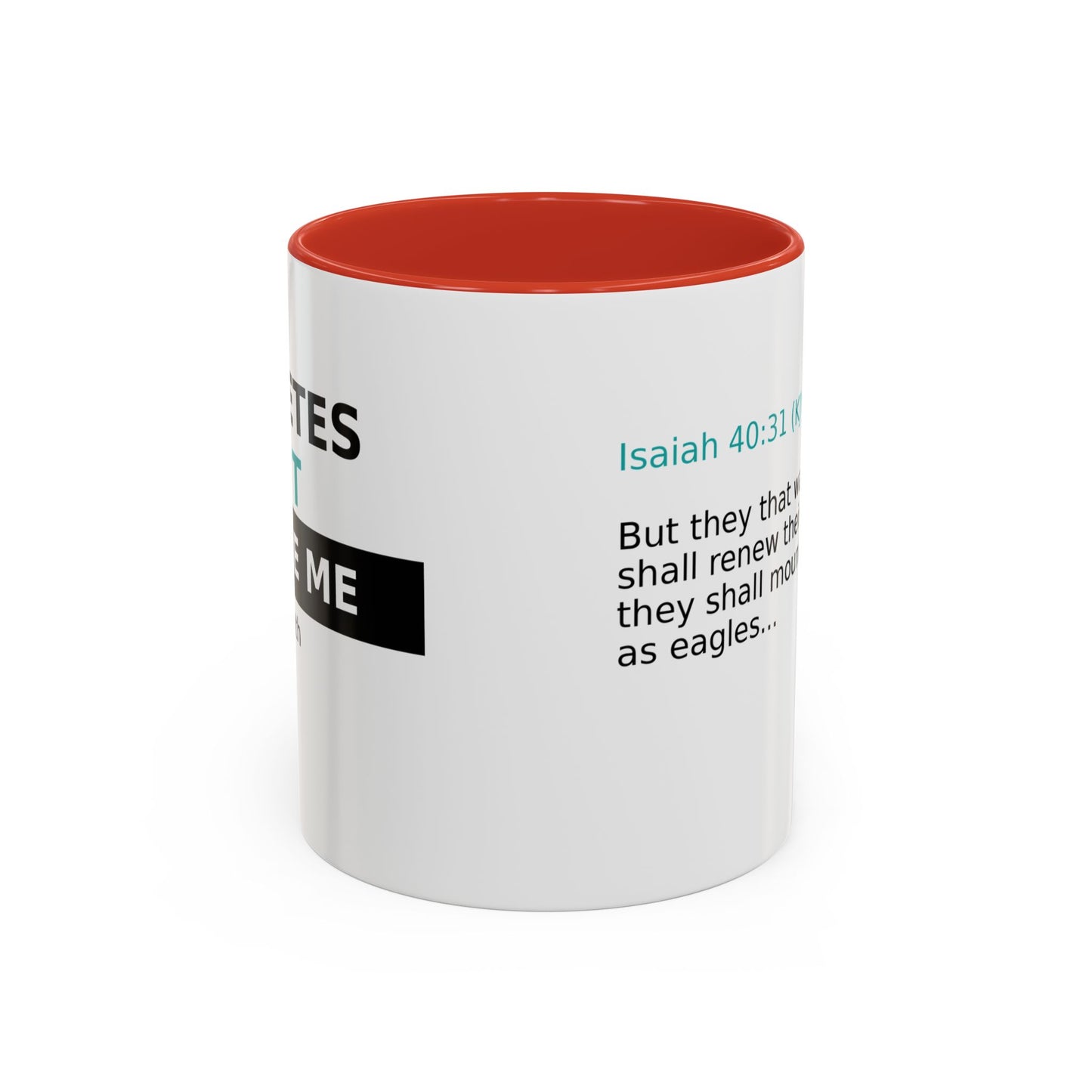 Scripture Coffee Mug — Isaiah 40:31 Inspirational Accent Mug (11/15oz)