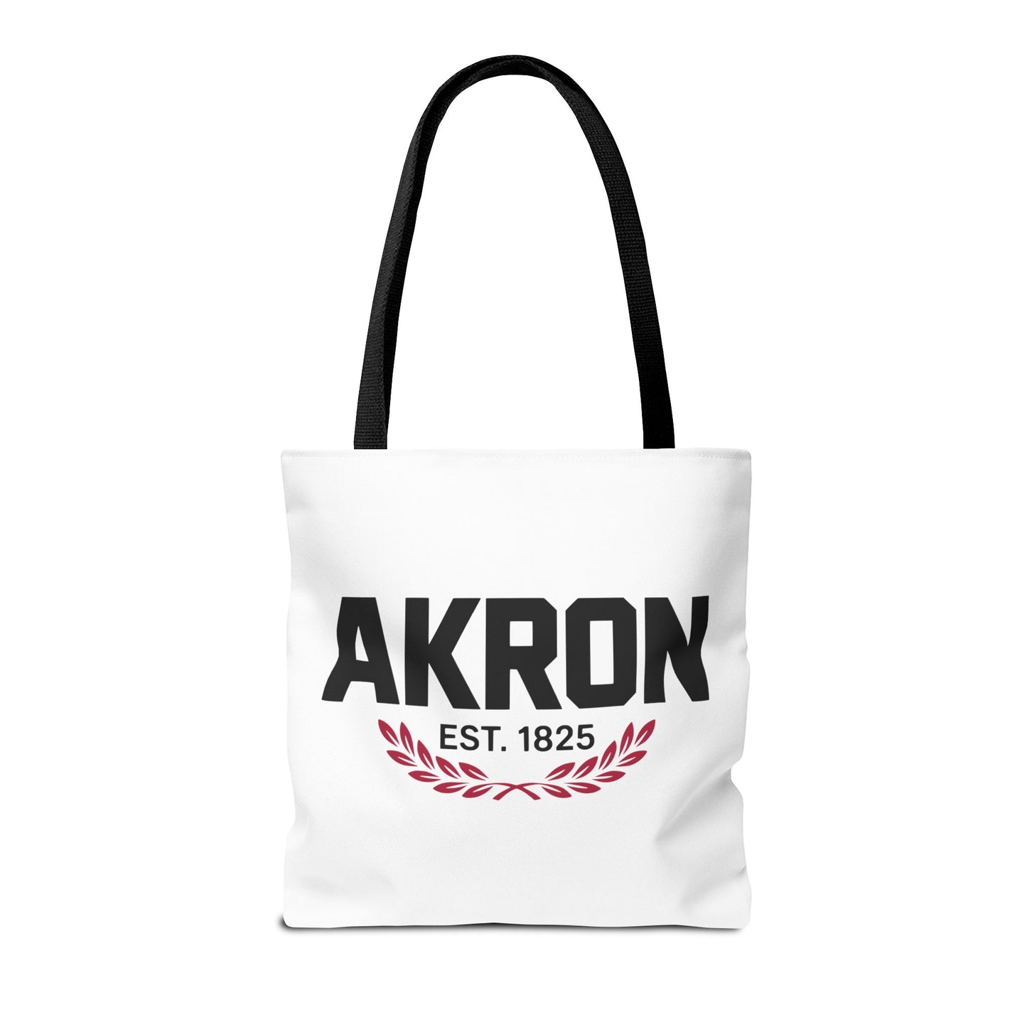 Akron Est. 1825 Tote Bag — City Pride Canvas Tote