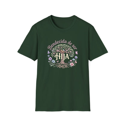 "Bendecida de ser Hija" T-Shirt