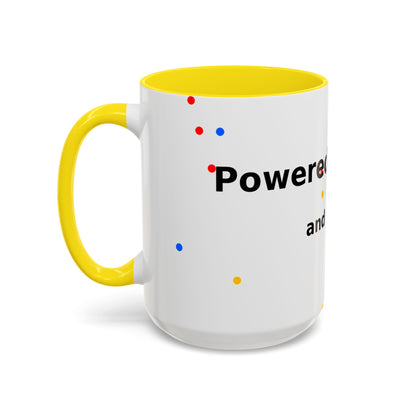 ADHD and Coffee Accent Mug — Funny Neurodivergent Gift (11/15oz)
