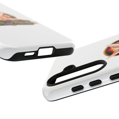 Wisdom and Theology Phone Case — Christian Dove & Cross Protective Tough Case