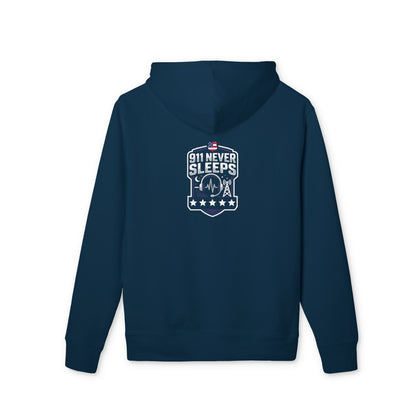 911 Never Sleeps Hoodie – First Responder Tribute Pullover