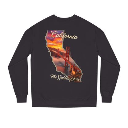 California Golden State Sweatshirt — Golden Gate Sunset Crew