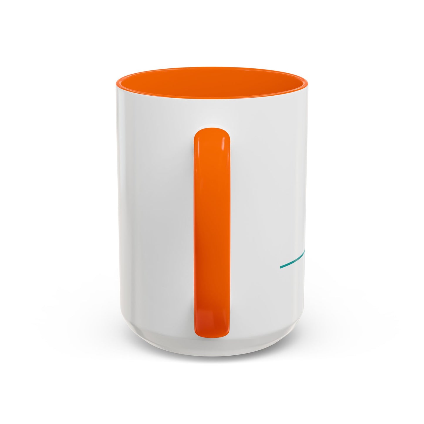 Diabetes Won't Define Me Accent Coffee Mug — "I Walk by Faith" Inspirational Tea Cup
