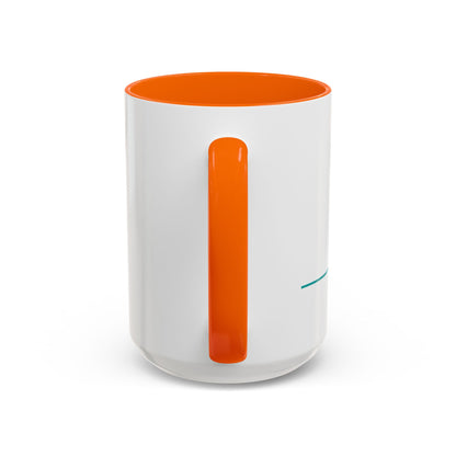 Diabetes Won't Define Me Accent Coffee Mug — "I Walk by Faith" Inspirational Tea Cup