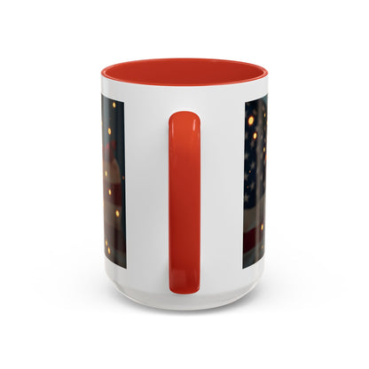 250 Years Commemorative Coffee Mug — Patriotic Eagle & American Flag Accent (11/15oz)
