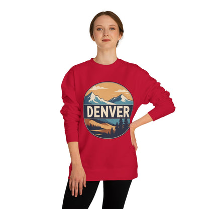 Denver Mountain Badge Sweatshirt