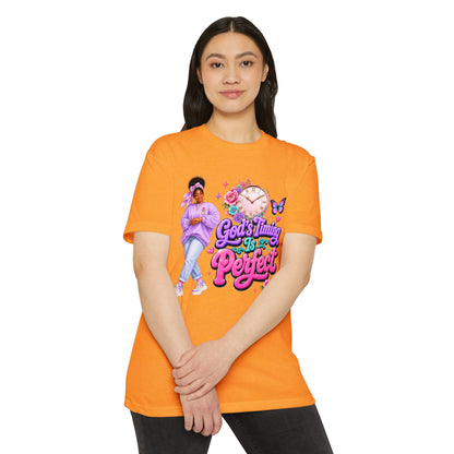 God's Timing Is Perfect T-Shirt — Faith-Inspired Inspirational Tee