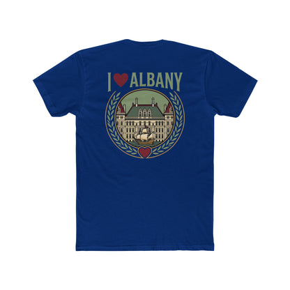 I  Albany T‑Shirt — Vintage Capitol Building City Pride Tee