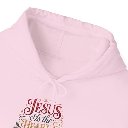 "Jesus is the Heart of Christmas" Hoodie