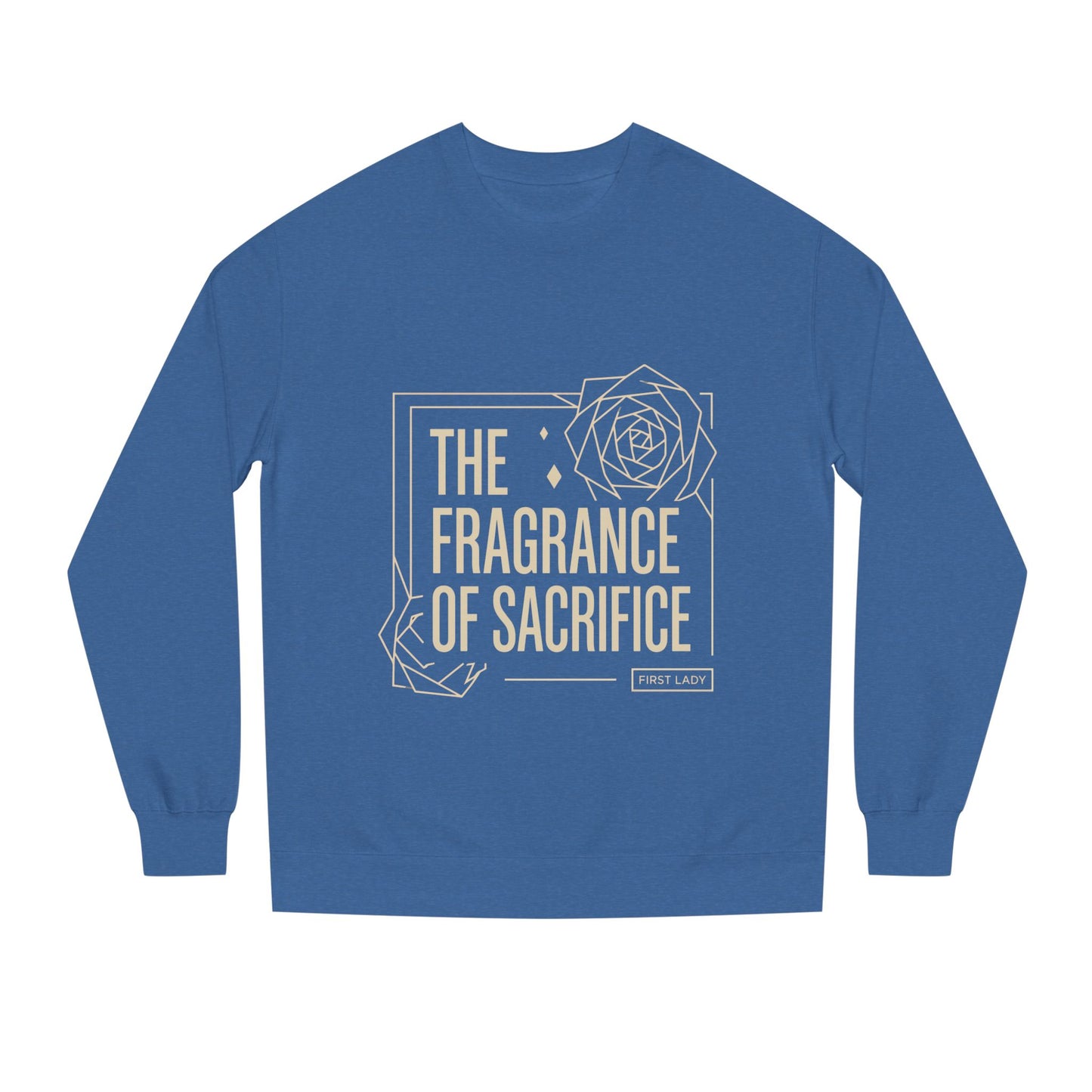 The Fragrance of Sacrifice Sweatshirt — Floral Graphic Crewneck