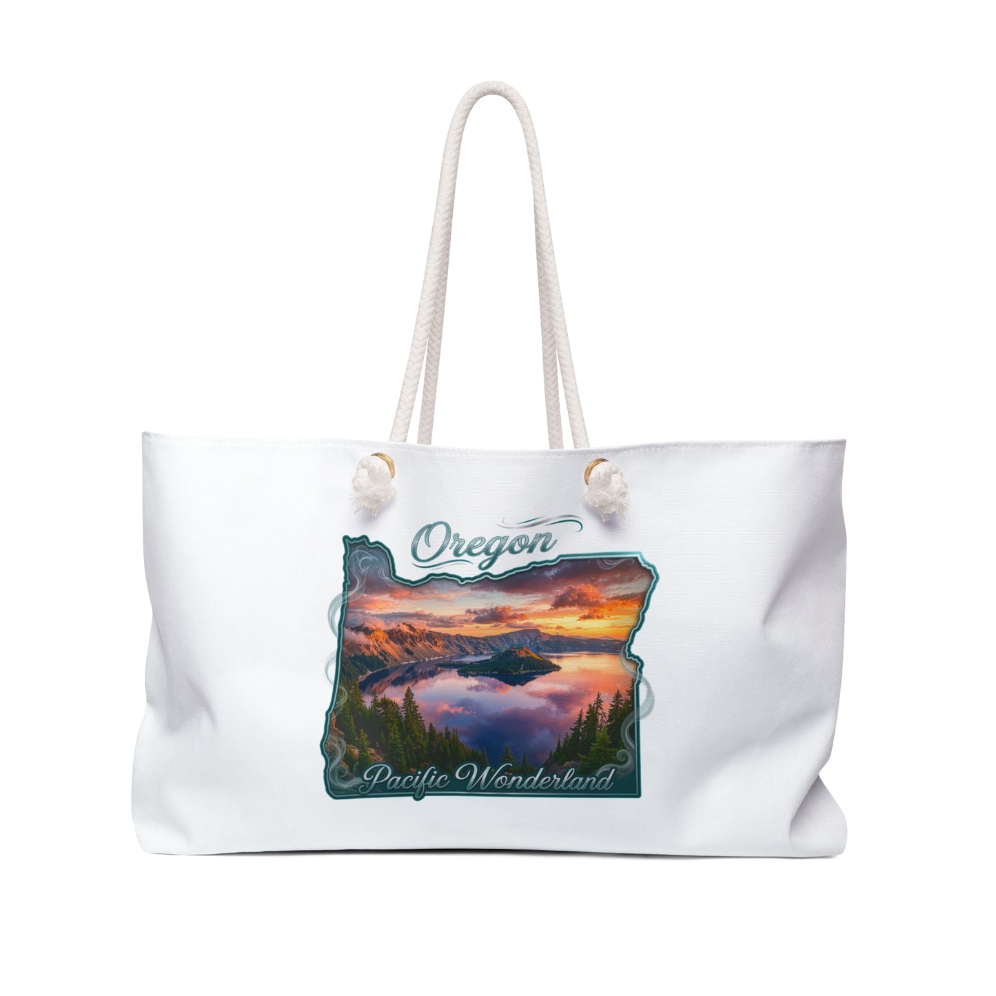 Oregon Scenic Weekender Bag — 'Pacific Wonderland' Travel Tote