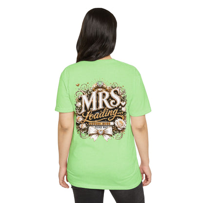 Mrs Loading T-Shirt — Bridal Pregnancy Announcement Tee