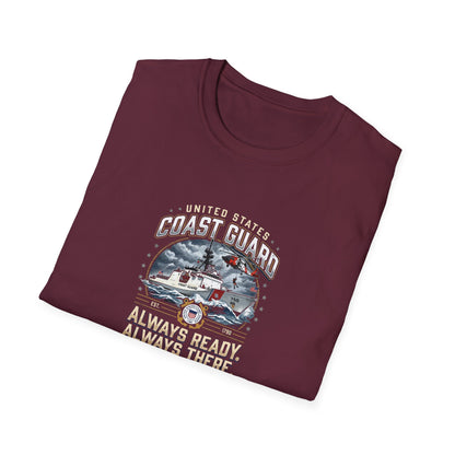 Coast Guard Rescue Always Ready, Always There T-shirt