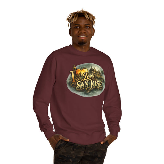 I Love San Jose Crewneck Sweatshirt
