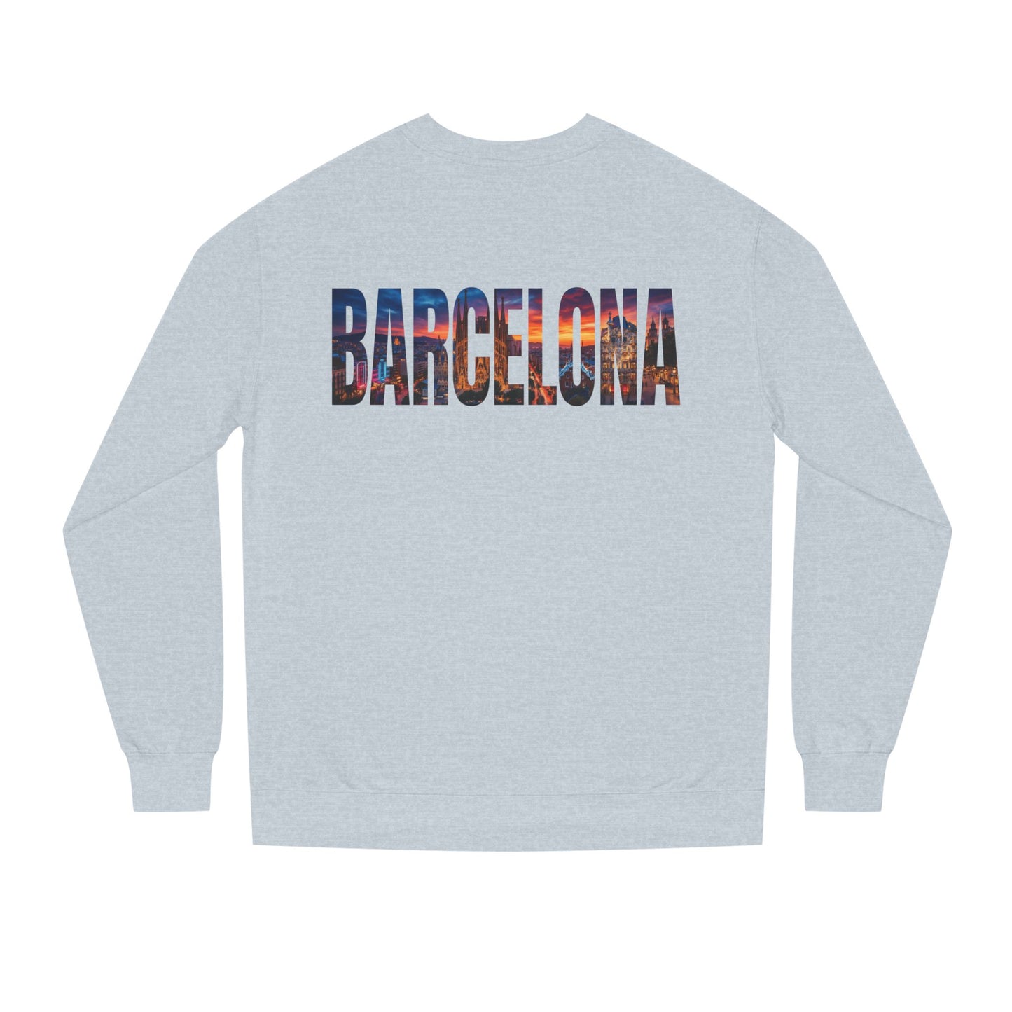 Barcelona Skyline Crewneck Sweatshirt