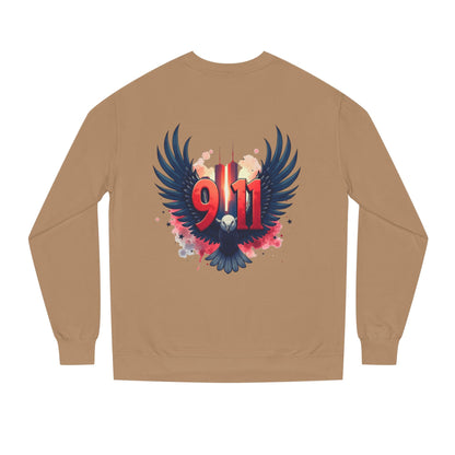 9/11 Memorial Sweatshirt – Eagle Wings Tribute Crewneck