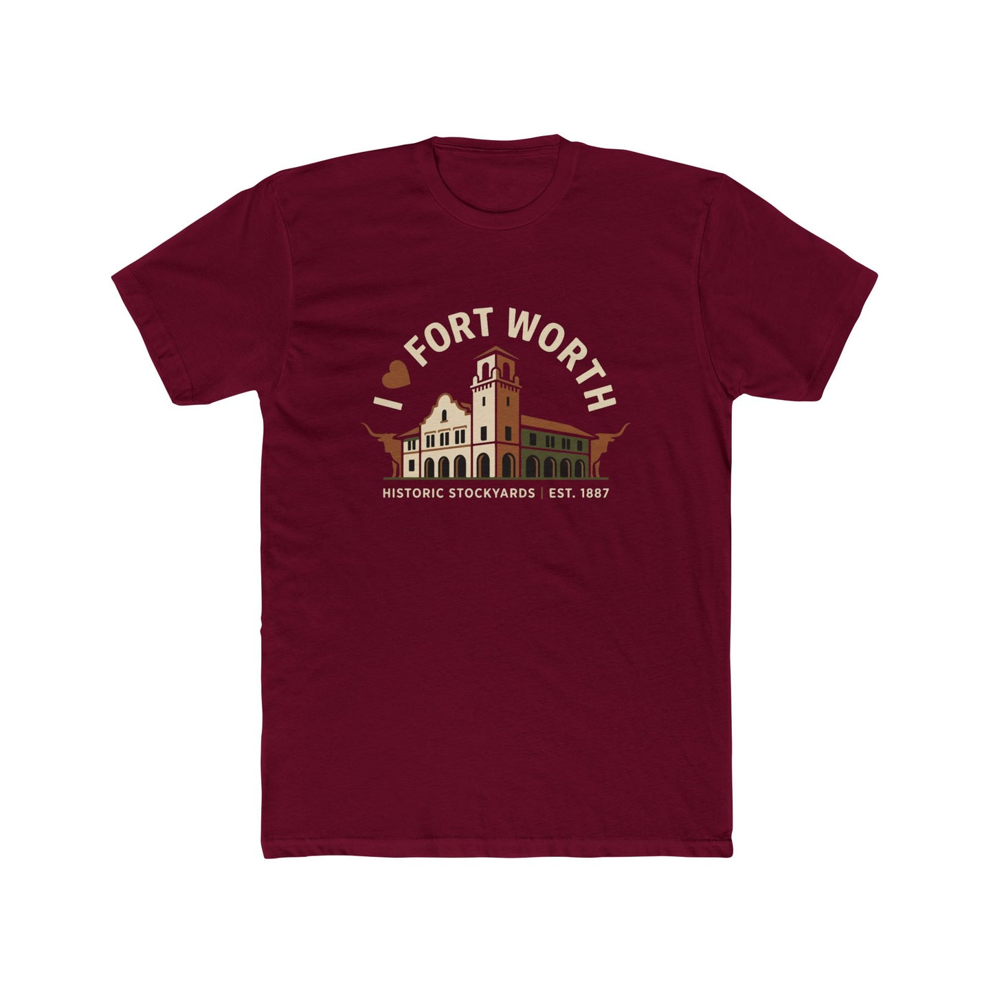 Fort Worth Historic Stockyards Tee — I  Fort Worth Graphic T-Shirt