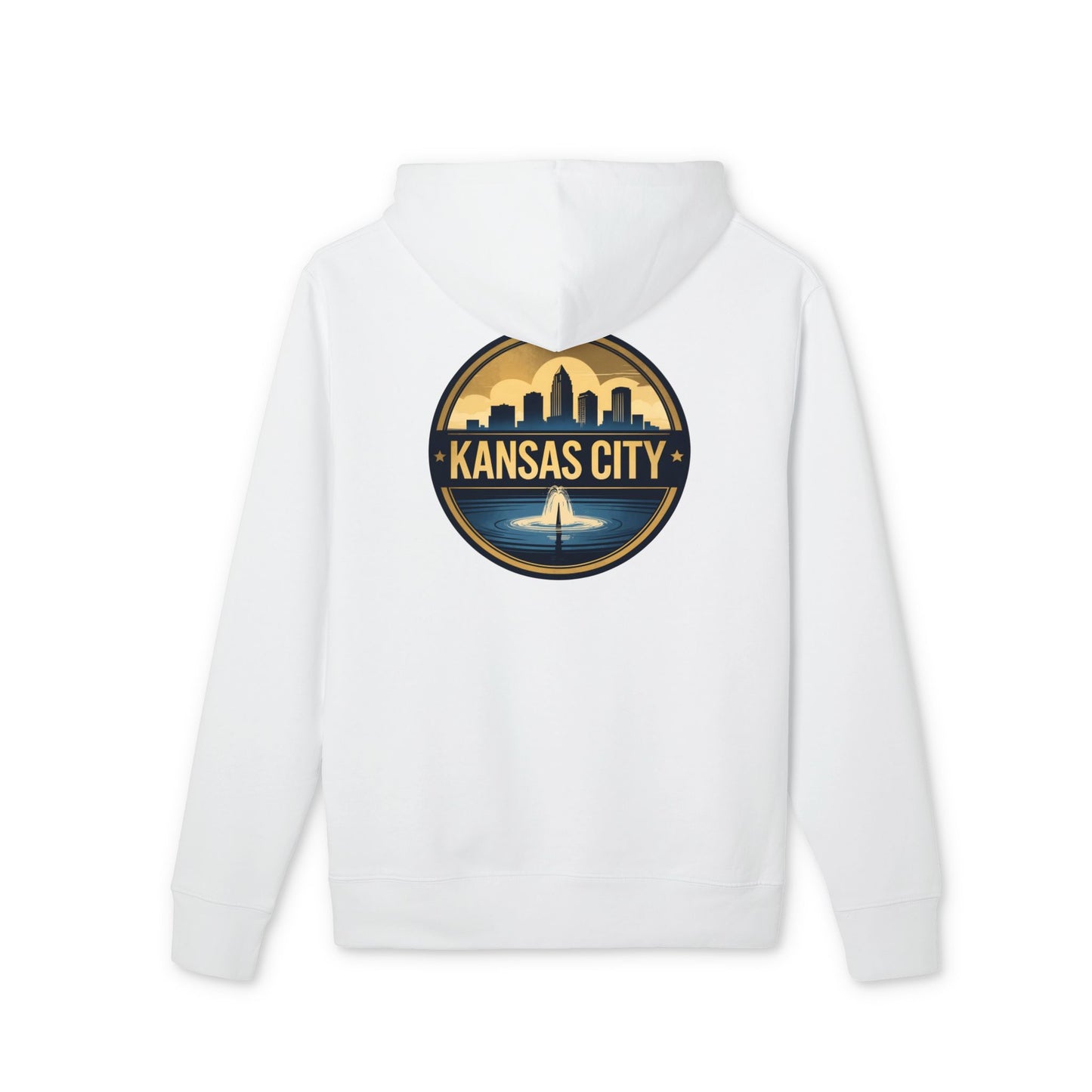 Kansas City Skyline Hoodie — Retro Cityscape Pullover